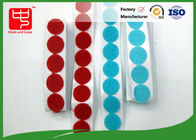 Red / Blue Die Cutting Coins Strong Adhesive Heat Resistant