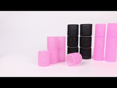 부드러운 호크 앤 루프 헤어 롤러 / 수면 헤어 컬러 롤