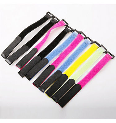 조정 가능한 고정 장치 재사용 가능한 다채로운 Buckle Hook 및 Loop Strap