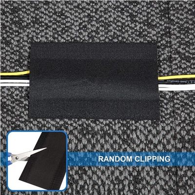 케이블 그립 바닥 케이블 커버 코드 케이블 보호기 케이블 관리 상업용 사무실 카펫 전용