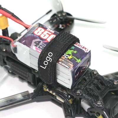 타이트하고 안전한 배터리 장착 및 전자 장치 보호를 위한 미끄럼 방지 실리콘 뒷면이 있는 조절 가능한 후크 앤 루프 스트랩